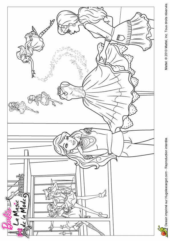, Page 12 Sur 18 Sur Hugolescargot  Coloriage Barbie destiné Hugo L Escargot Com Coloriage 