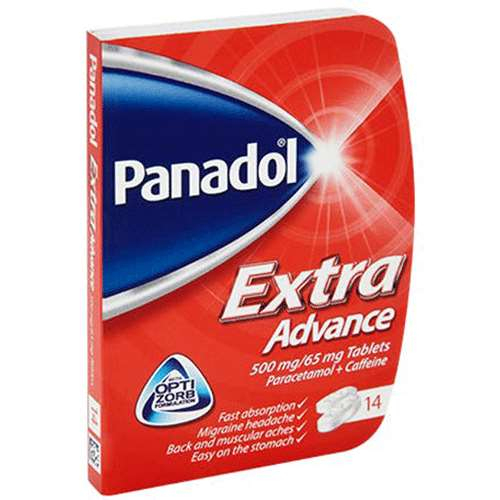 Panadol Extra Advance Tablets 14 - Expresschemist.co.uk pour Double Power Denture Cleaning Tablets 