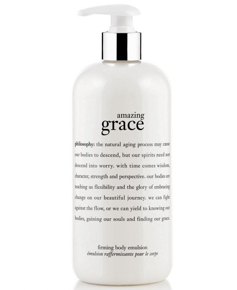 Philosophy Amazing Grace Body Firming Emulsion, 16 Oz encequiconcerne Amazing Grace Philosophy Lotion