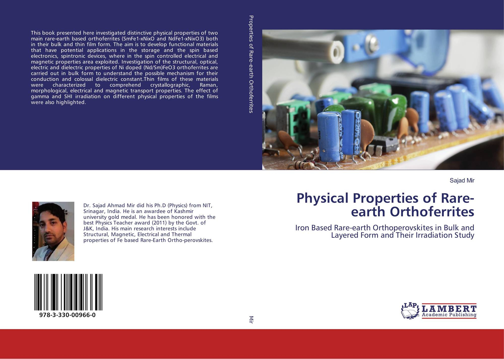 Physical Properties Of Rare-Earth Orthoferrites, 978-3-330 dedans Physical Properties.&amp;quot; 