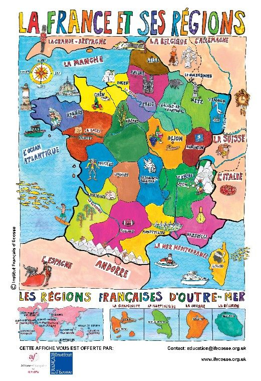 Pin By Carole Schilling On Cartes &amp;amp; Plans  Teaching pour Plan Des Régions De France 