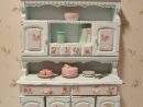 Pin By Marjorie Cripe On Miniature  Doll House, Dollhouse avec Kitchen Dresser Shabby Chic