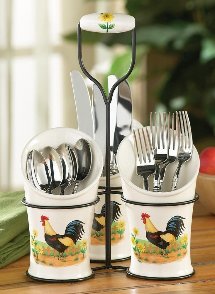 Pin By Meredith Clark On Kitchen Ideas  Rooster Kitchen à Rooster Kitchen Decor