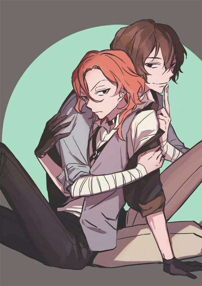 Pin On Bungou Stray Dogs tout Chuuya And Dazai 