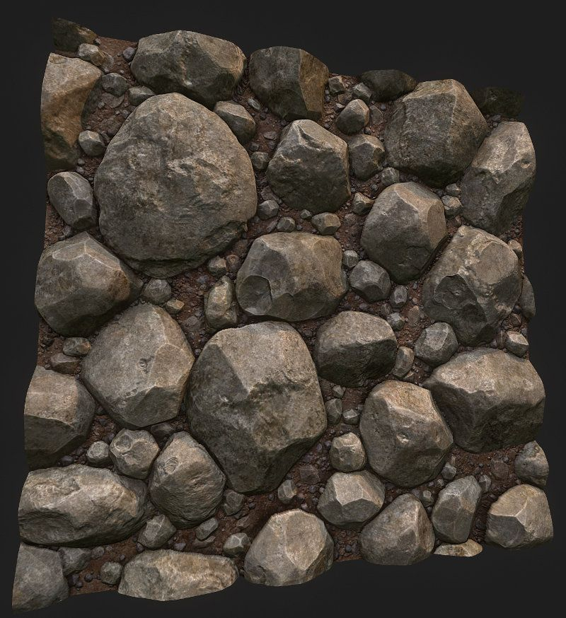 Pin On Materials dedans Zbrush Rock Texture 
