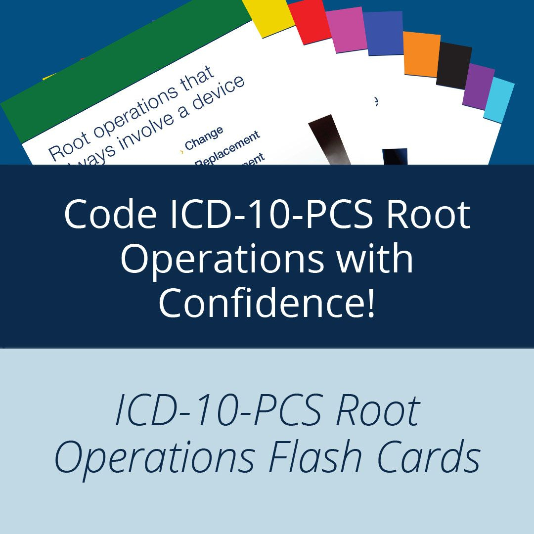 Pin On Products dedans Icd 10 Pcs Root Operations Flash Cards 
