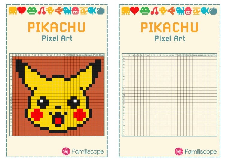 Pixel Art Facile – Pixel Png Download Pixel Art Pokemon concernant Dessin A Imprimer Pixel