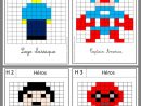 Pixel Art Maternelle : +31 Idées Et Designs Pour Vous pour Dessin A Imprimer Pixel