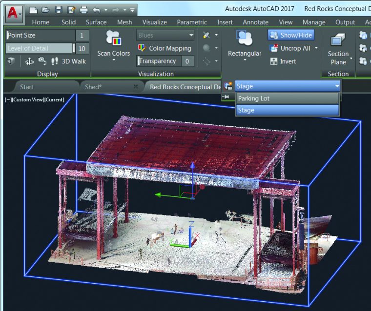 Point Cloud Improvements, Part 2  Tuesday Tips pour Autocad Clip Boundary Visibility