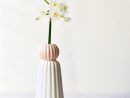 Porcelain Bud Vase  Handcrafted Snow-Woman Design dedans Buds Ceramic Tile &amp;amp; Remodeling