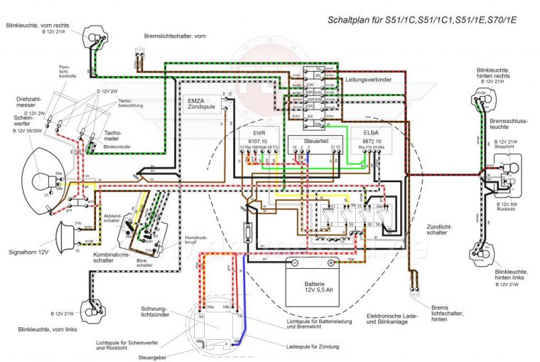 simson s51 vape schaltplan