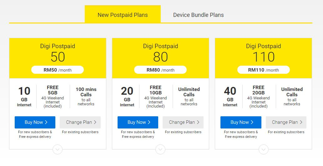 Postpaid Plans pour Mobily Postpaid 