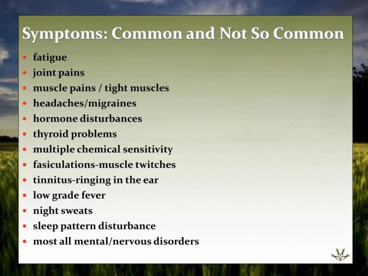 Ppt – Symptoms: Common And Less Common Lyme Disease à Sleep Apnea Treatment Humble Tx