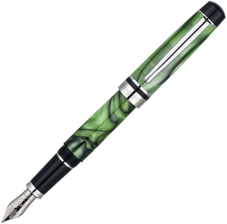 Prima Fountain Pen, Green Swirl  Fountain Pen Ink, Pen avec Prima Pens Pencils And Markers