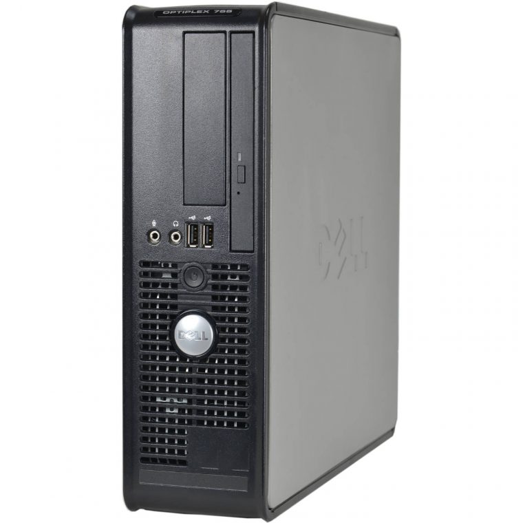 Refurbished Dell Silver 755 Desktop Pc With Intel Core 2 tout Dell Pc Refurbished