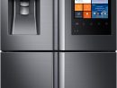 Rf22K9581Sg  Samsung 22 Cu. Ft. Counter-Depth Family Hub dedans Samsung Refrigerator