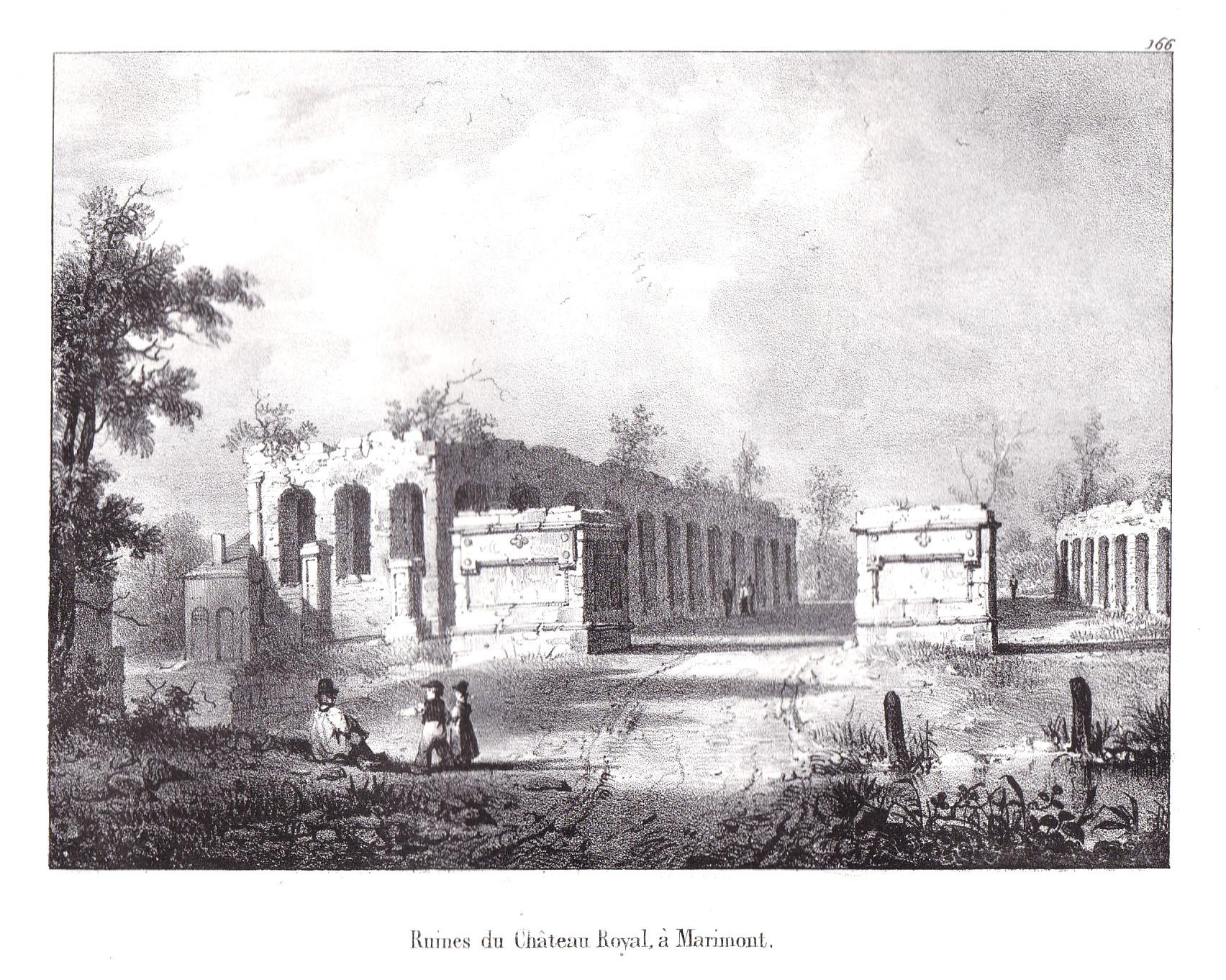 Ruines Du Chateau Royal, A Marimont&amp;quot; - Mariemont Hennegau encequiconcerne Chateau Royale Painting Class 