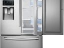 Samsung - 23 Cu. Ft. Counter Depth 3-Door Refrigerator tout Samsung Fridge Freezers