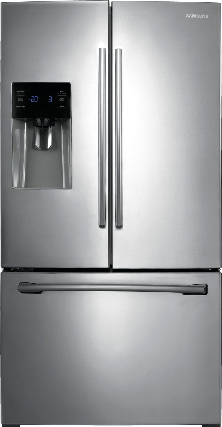 Samsung 24.6 Cu. Ft. French Door Refrigerator With Thru destiné Samsung French Door Fridge