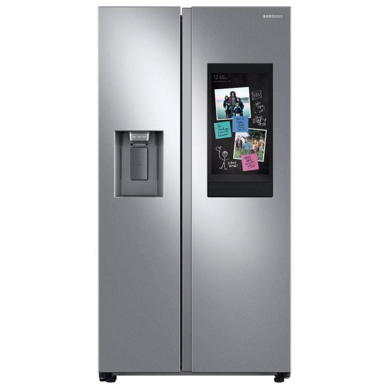 Samsung 26.7 Cu. Ft. Family Hub Side By Side Smart encequiconcerne The Samsung Family Hub