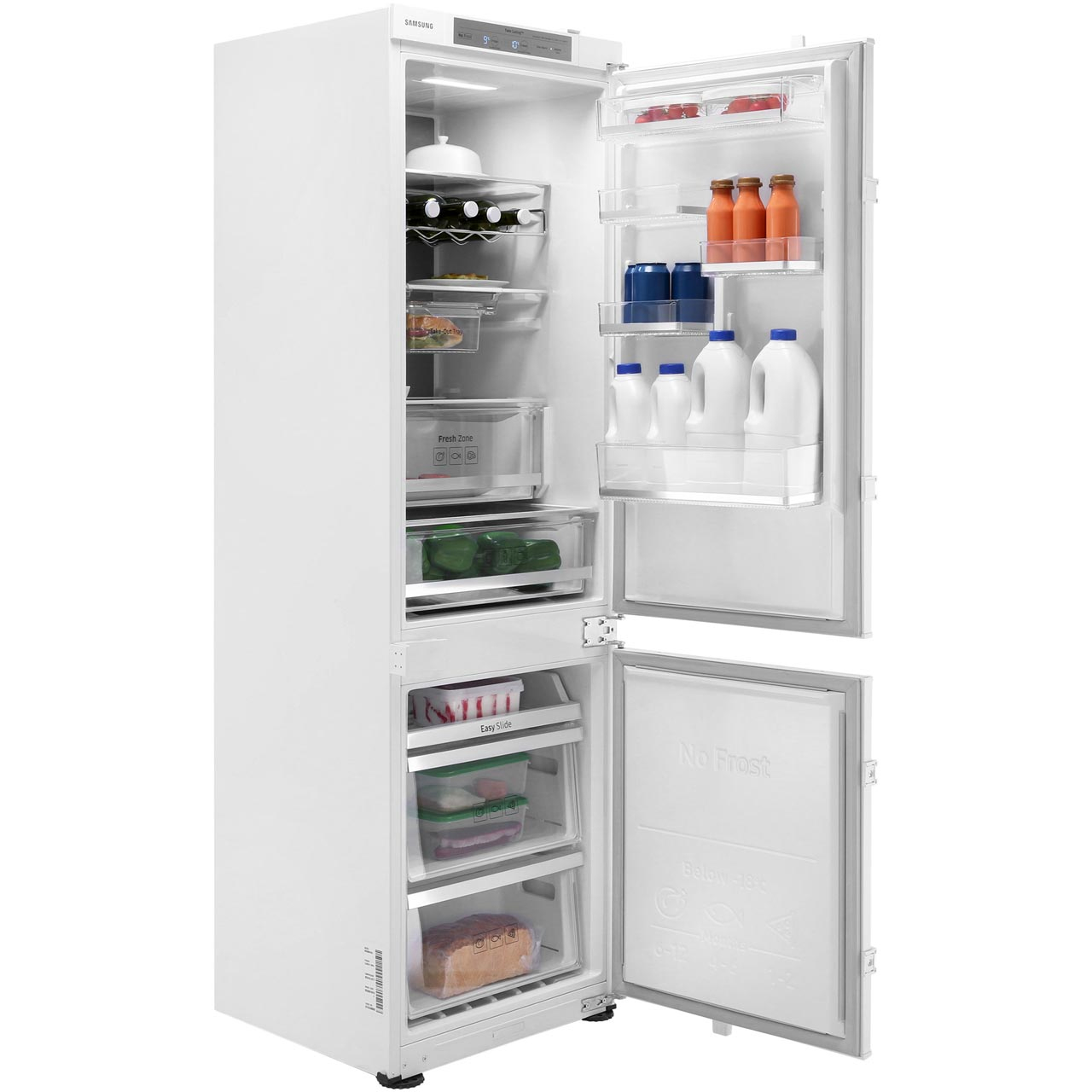 Samsung Chef Collection Brb260087Ww Integrated 7030 Frost concernant Samsung Fridge 