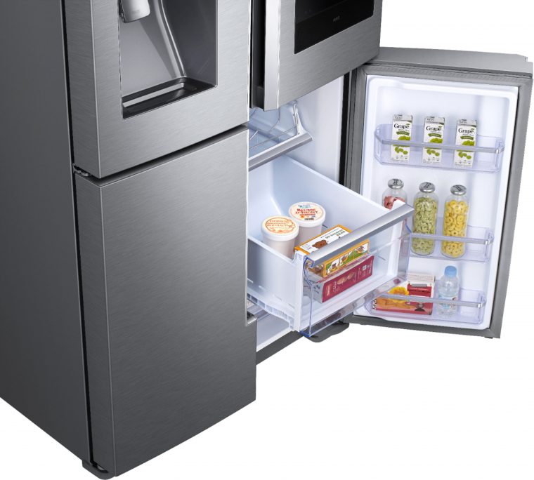 Samsung Family Hub 28 Cu. Ft. 4-Door Flex French Door avec Samsung 4 Door Fridge