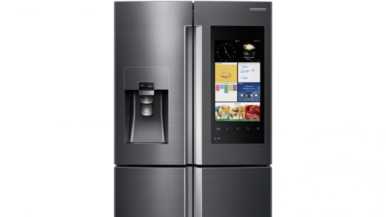 Samsung Family Hub 671L French Door Fridge – The Door intérieur Samsung Family Hub