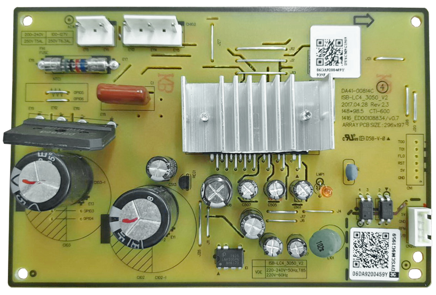 Samsung Fridge Inverter Card Rb  Rt (Da92-00459Y) - Fhp destiné Samsung Fridge Parts