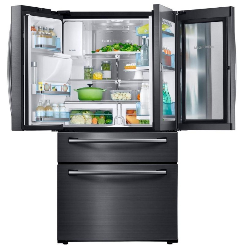Samsung Rf22Kredbsg 22.4 Cu. Ft. Food Showcase 4-Door destiné Samsung Refrigerator