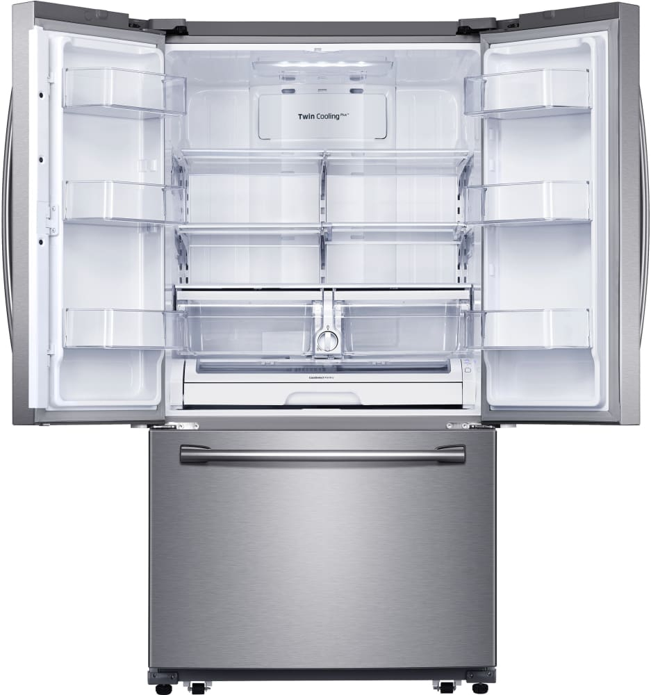 Samsung Rf262Beaesr 3-Door French Door Smart Refrigerator serapportantà Samsung 2 Door Fridge 