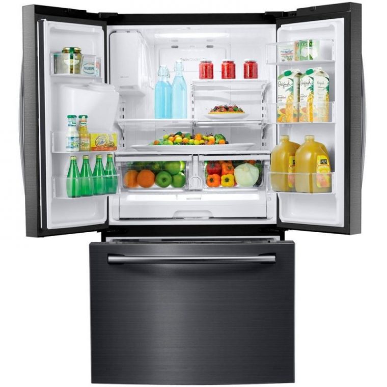 Samsung Rf263Teaesg 24.6 Cu. Ft. French Door Refrigerator destiné Samsung French Door Fridge