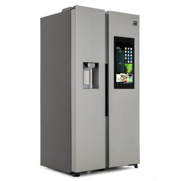 Samsung Rs68N8941Sl American Style Fridge Freezer serapportantà Samsung Fridge Freezers Uk