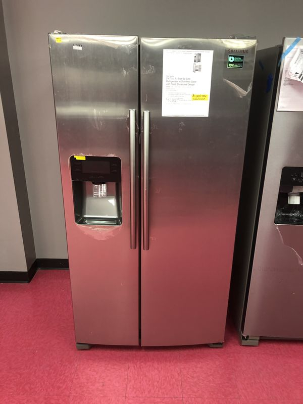 Samsung Side By Side Stainless Steel Refrigerator For Sale tout Samsung Side By Side Refrigerator 
