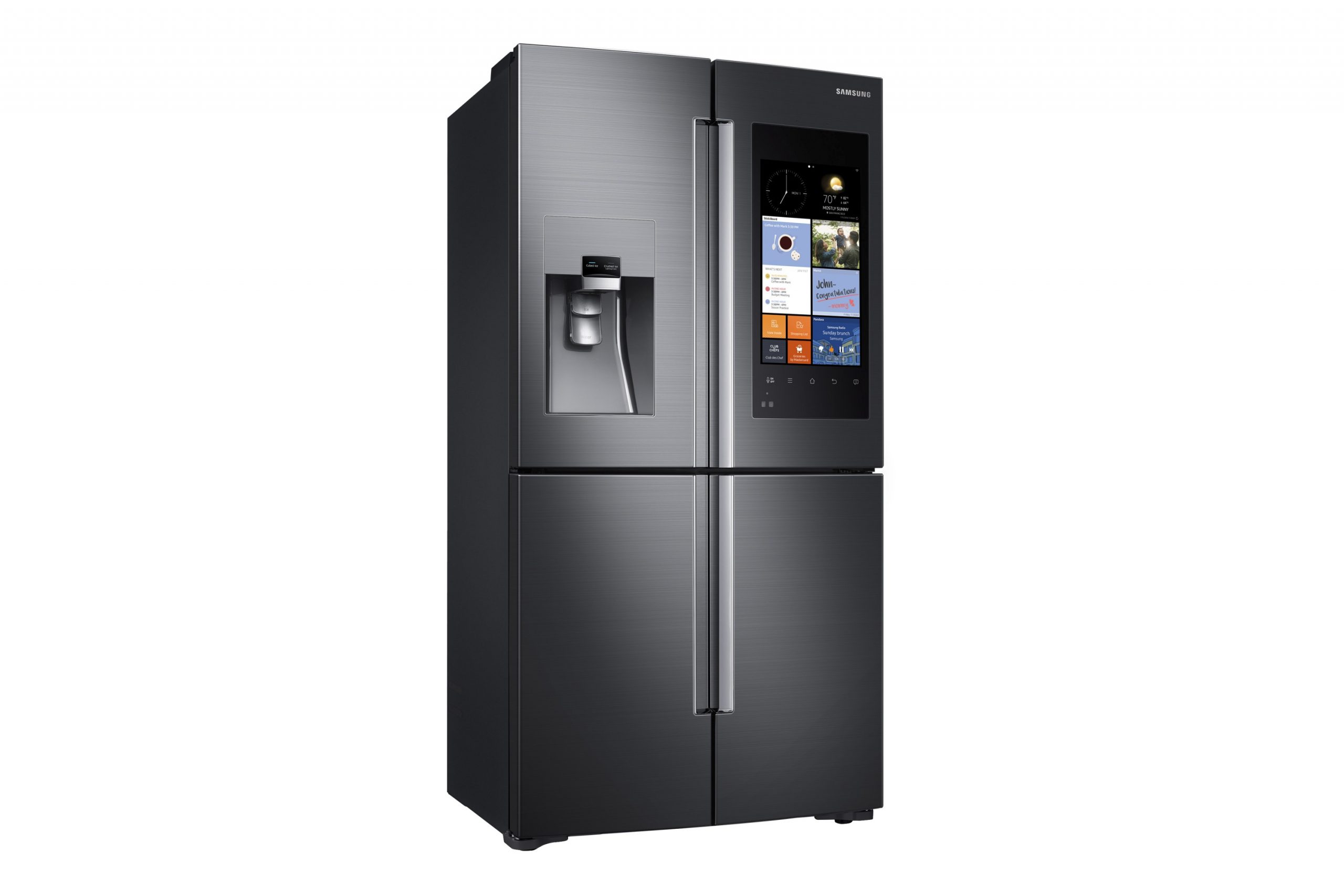 Samsung&amp;#039;S Super-Smart Family Hub Fridge Is Coming To pour Samsung Family Hub 