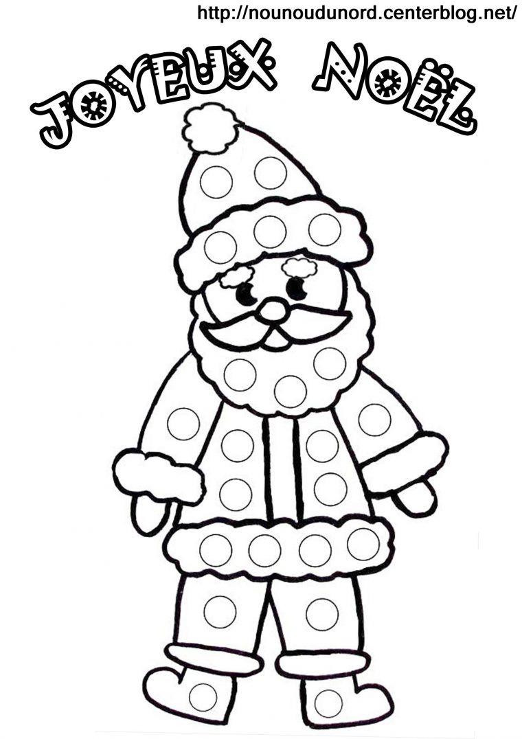 Sélection De Dessins De Coloriage Père Noël À Imprimer Sur à Pere Noel A Colorier Et Imprimer