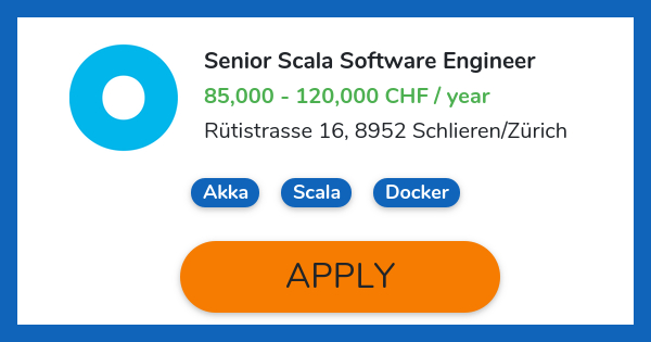 Senior Scala Software Engineer Job In Zurich  Onedot Ag concernant Software Engineering Bootcamp St Louis 