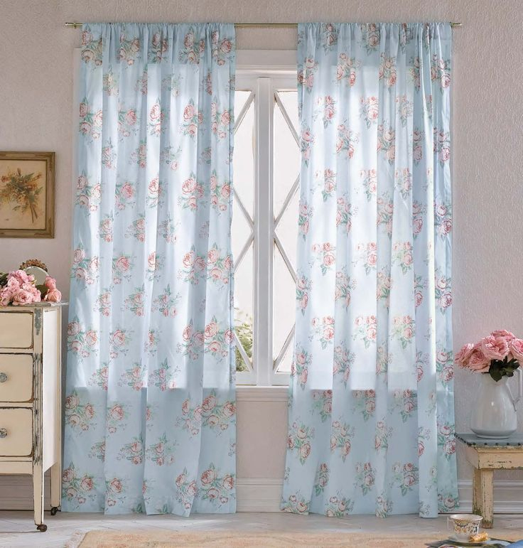 Shabby Chic Curtains - Google Search  Shabby Chic à Shabby Chic Curtains 