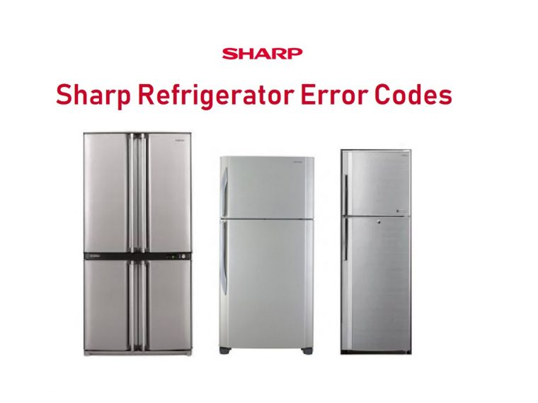 Sharp Refrigerator Error Codes-Troubleshooting,Problems intérieur Fridge Error Code Sharp Refrigerator Error Codes-Troubleshooting,Problems intérieur Fridge Error Code