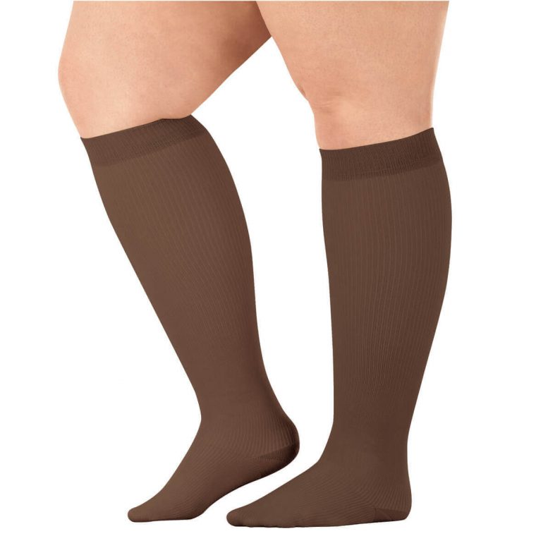 Silver Stepstm Wide Calf Compression Socks 8-15 Mmhg, 3 concernant Walmart Compression Stockings