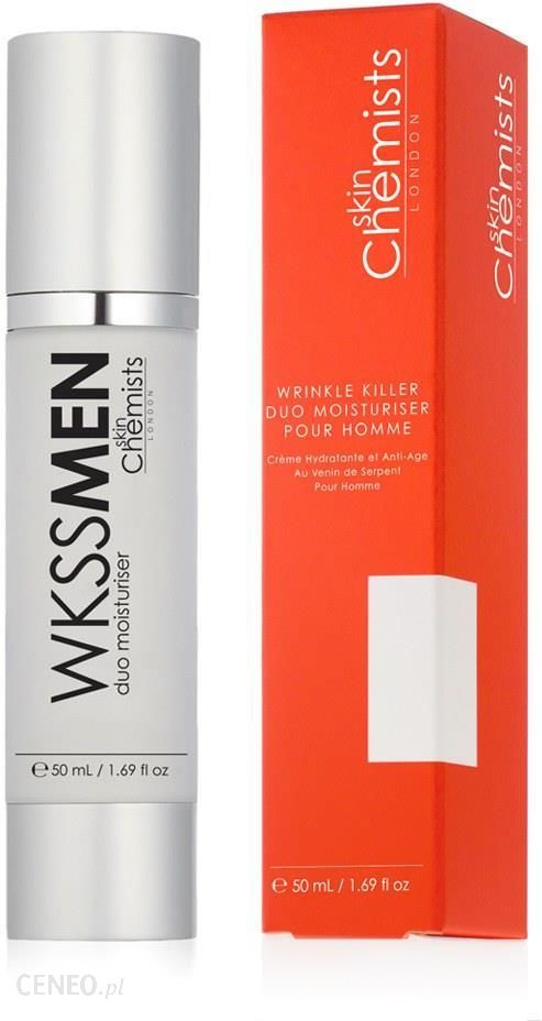 Skinchemists Wrinkle Killer Duo Moisturiser Pour Homme serapportantà Skinchemists