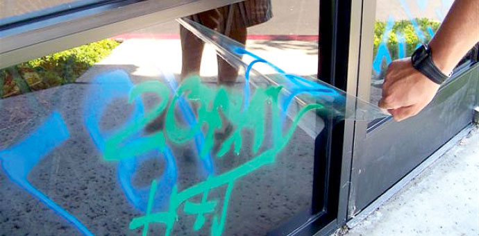 Specialty Window Films destiné Berkeley Graffiti Window Film 