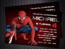 Spider Man Invitation Printable Spider Man Birthday Party tout Invitation Spiderman Birthday Party