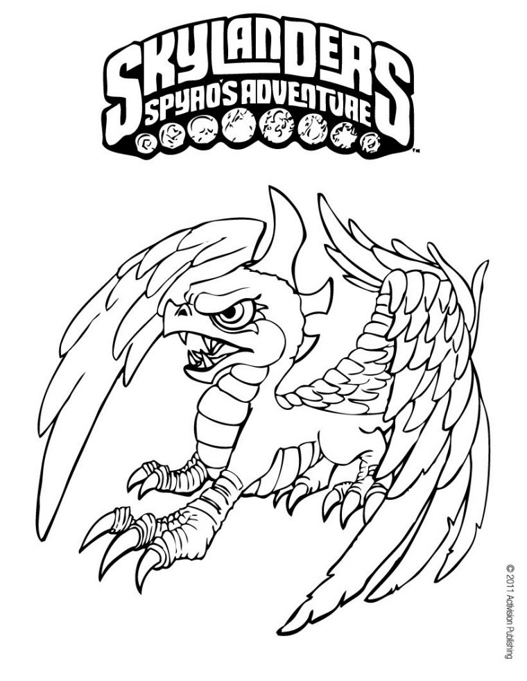 Spyro Coloring Page At Getcolorings  Free Printable dedans Coloriage Spyro