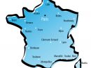 Stylized Map Of France Stock Vector. Image Of Area, Europe serapportantà Carte France Vector