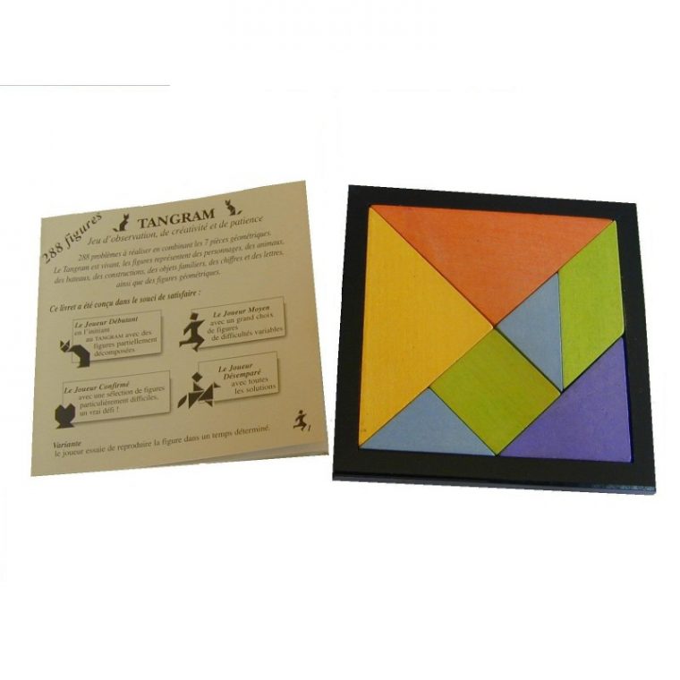 Tangram Couleur avec Tangram Bout De Gomme