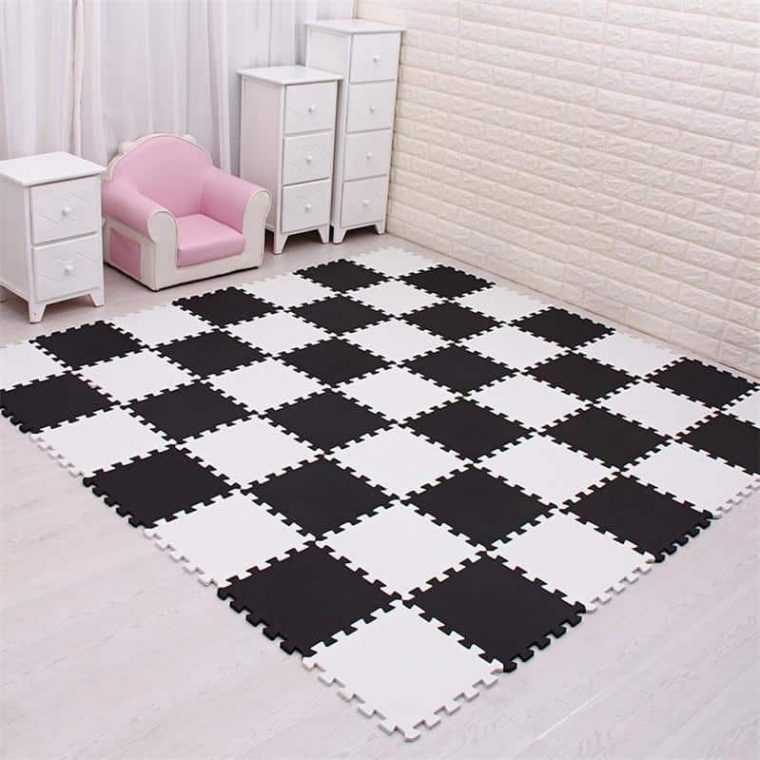 Tapis De Jeux En Mousse – 24 Pièces En Mousse – Bébé Veilleuse à Jeux En Mousse