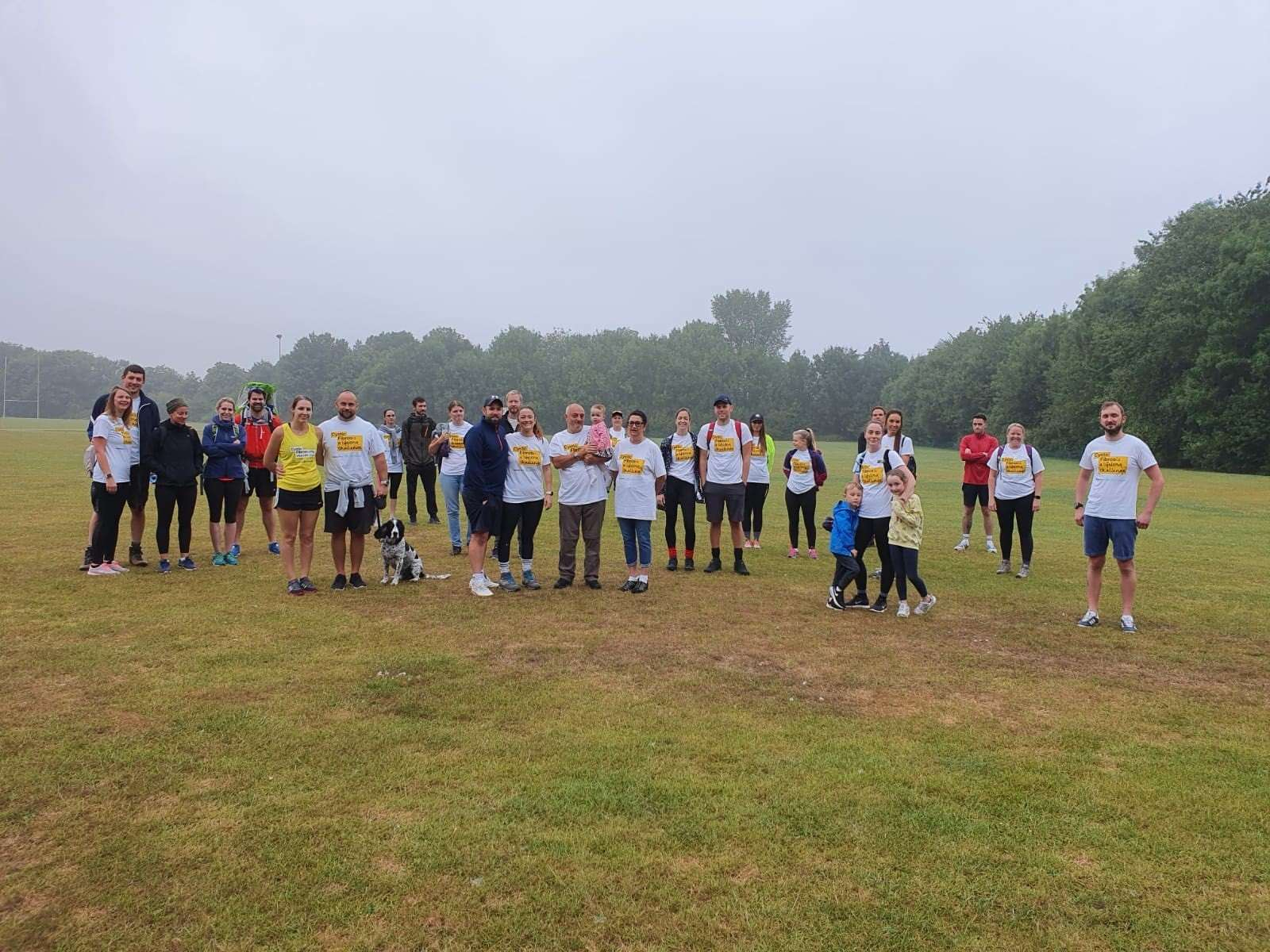 Team Of Walkers Raise £10,000 For Charity à Cystic Fibrosis Walk Colorado Springs 