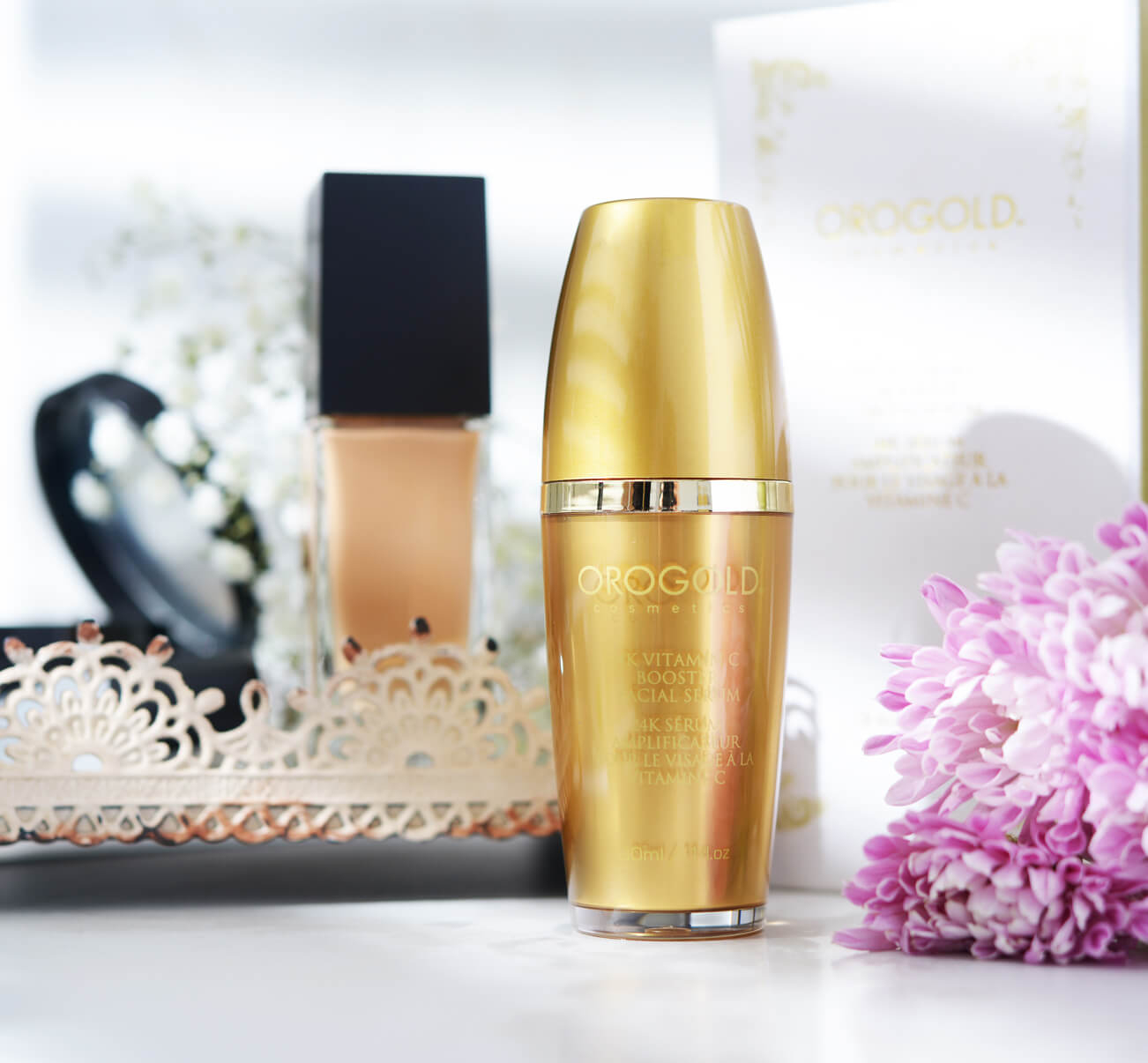 The Top 10 Ways To Brighten Up Your Skin - Orogold Reviews concernant Orogold Serum 