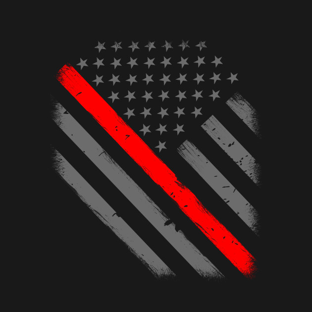 Thin Red Line American Flag Firefighter - Firefighter Gift tout Thin Red Line Firefighter Quotes
