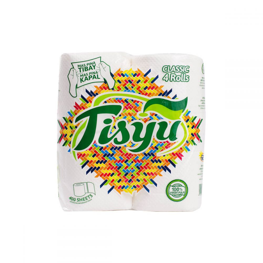 Tisyu Classic 2 Ply Bathroom Tissue 4 Rolls (Pack Of 2) avec Scpa Share Price